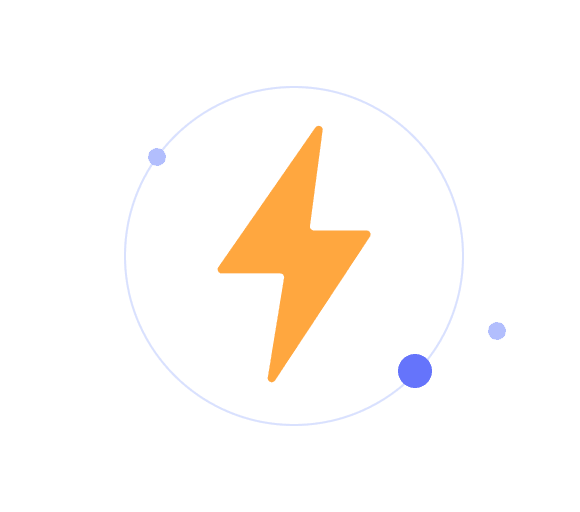 A lightning bolt.